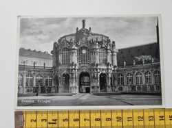 Äldre vykort, Dresden Zwinger, 1939