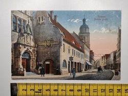 Äldre vykort, Dessau Zerbster Straße, 1919