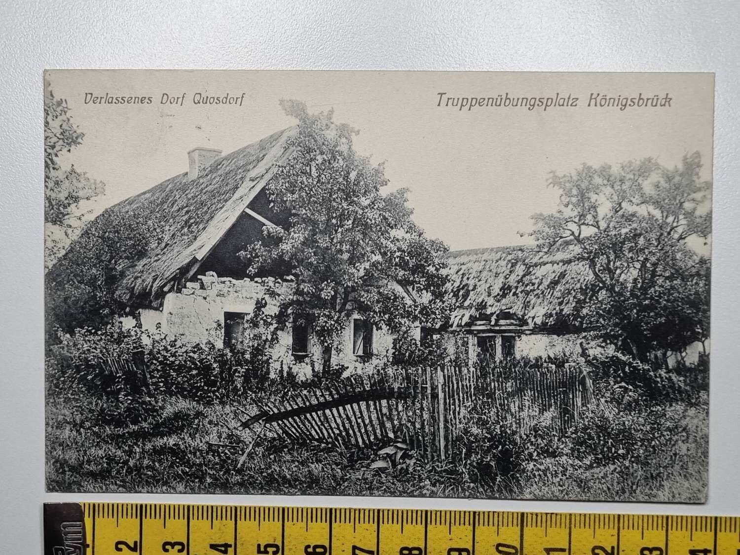 Äldre vykort, Derlassenes Dorf Quosdorf