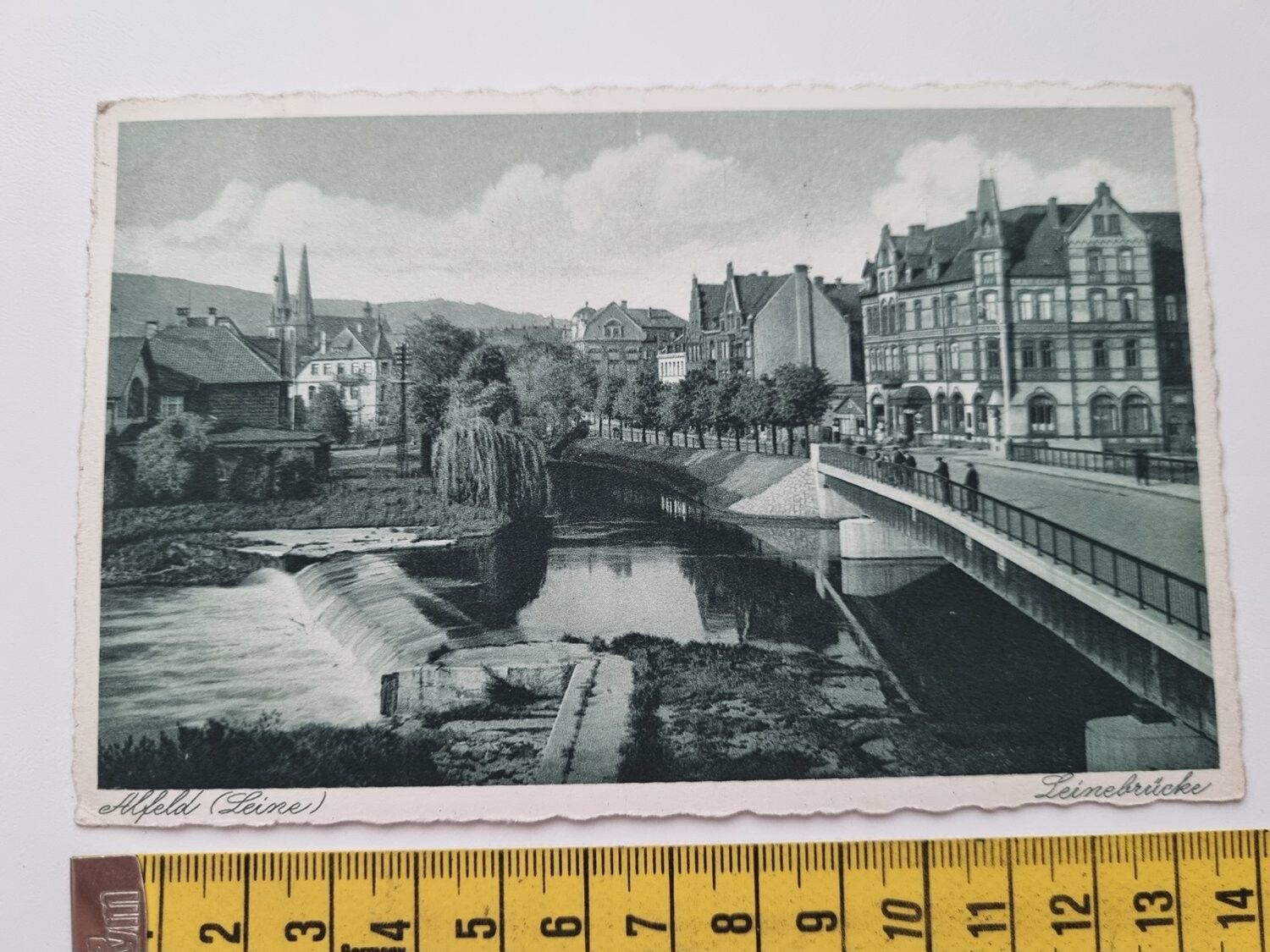 Äldre vykort, daterat 1940