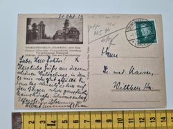 Äldre vykort, daterat 1929