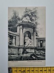 Äldre vykort, COBLENZ Kaiserin Augusta-Denkmal