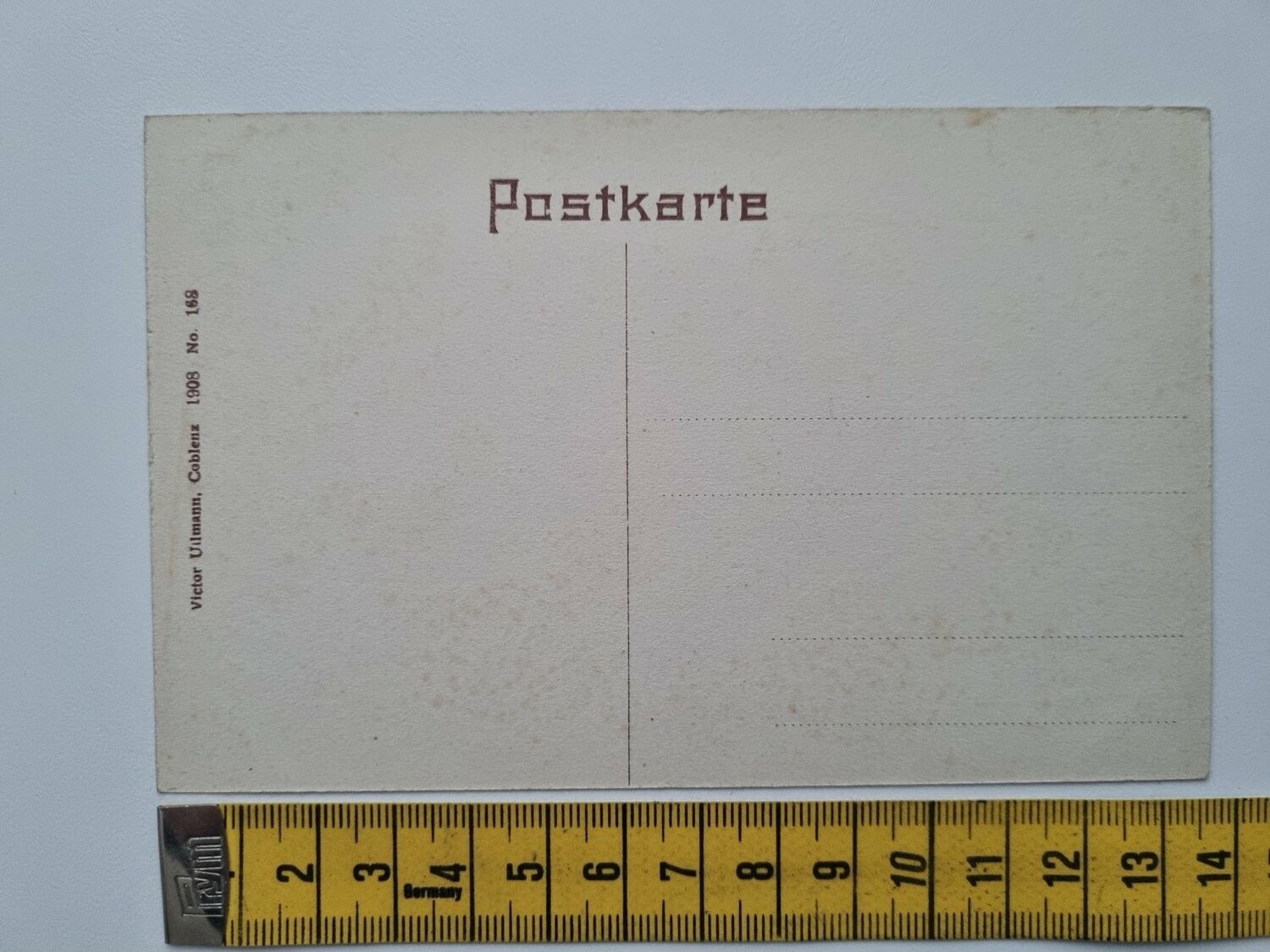 Äldre vykort, COBLENZ Kaiserin Augusta-Denkmal