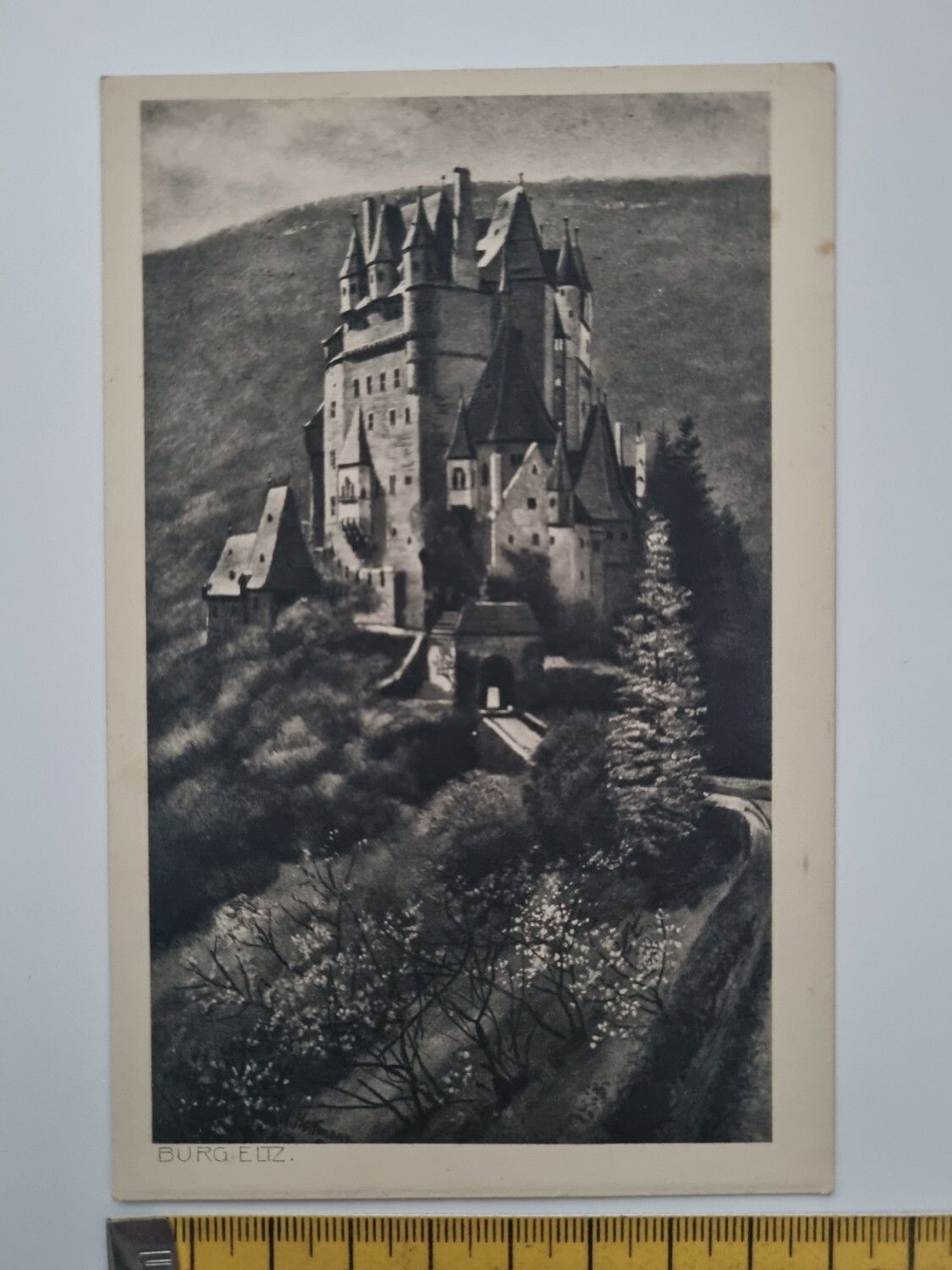 Äldre vykort, Burg Eltz