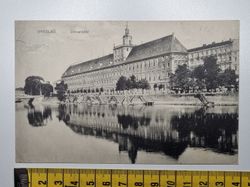 Äldre vykort, BRESLAU Universität, 1913
