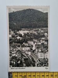 Äldre vykort, Blick auf Karlsbad, Hoja