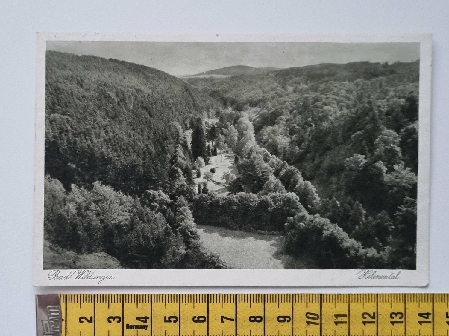 Äldre vykort, Bad Wildungen Kelemental