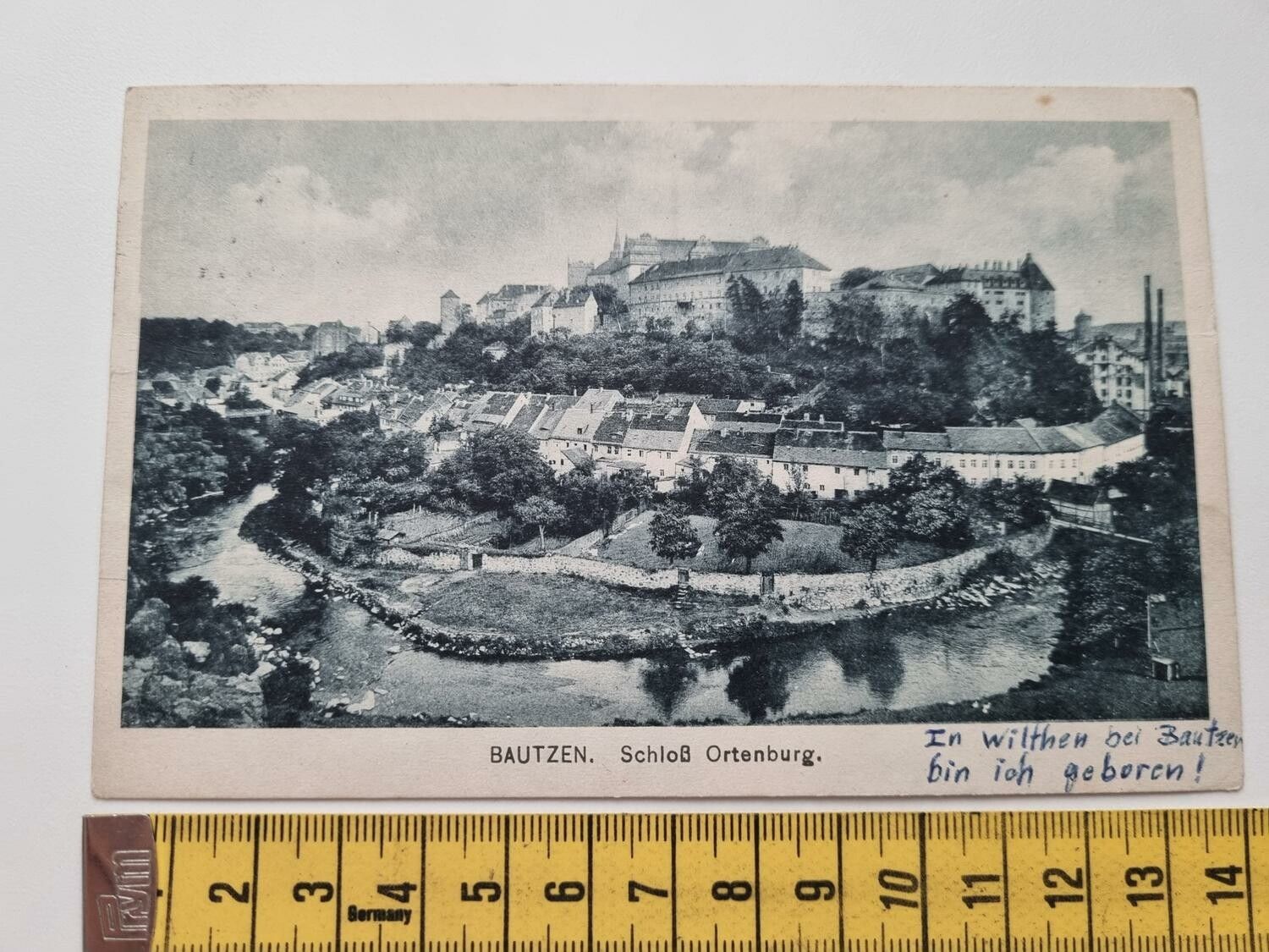 Äldre vykort, BAUTZEN Schloß Ortenburg.