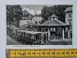 Äldre vykort, Bad Charlottenbrunn. Kurpromenade