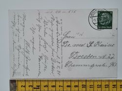 Äldre vykort, ARNSWALDE. Stämplat 1938