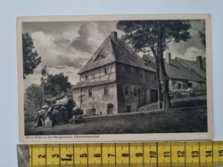 Äldre vykort, Altes Haus in der Bergstrasse Oberwiesenthal.?