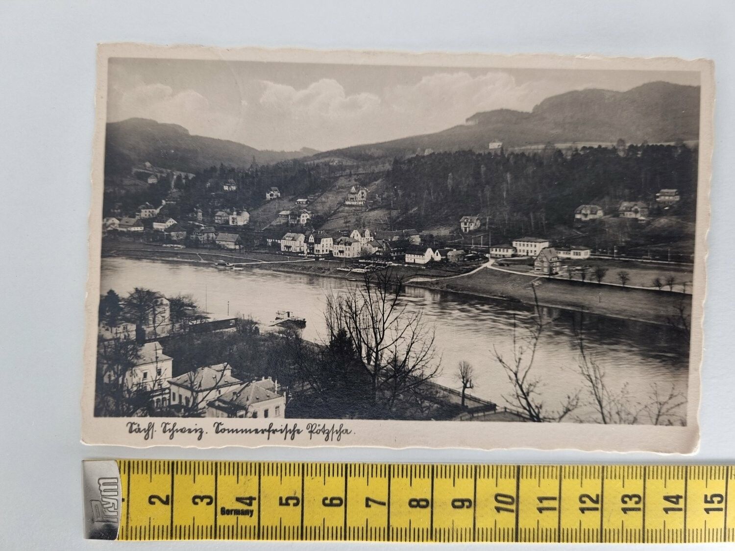 Äldre vykort Tyskland, Stämplat 1941