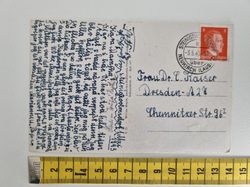 Äldre vykort Tyskland, Stämplat 1943