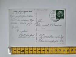 Äldre vykort Tyskland, Dresden 1938