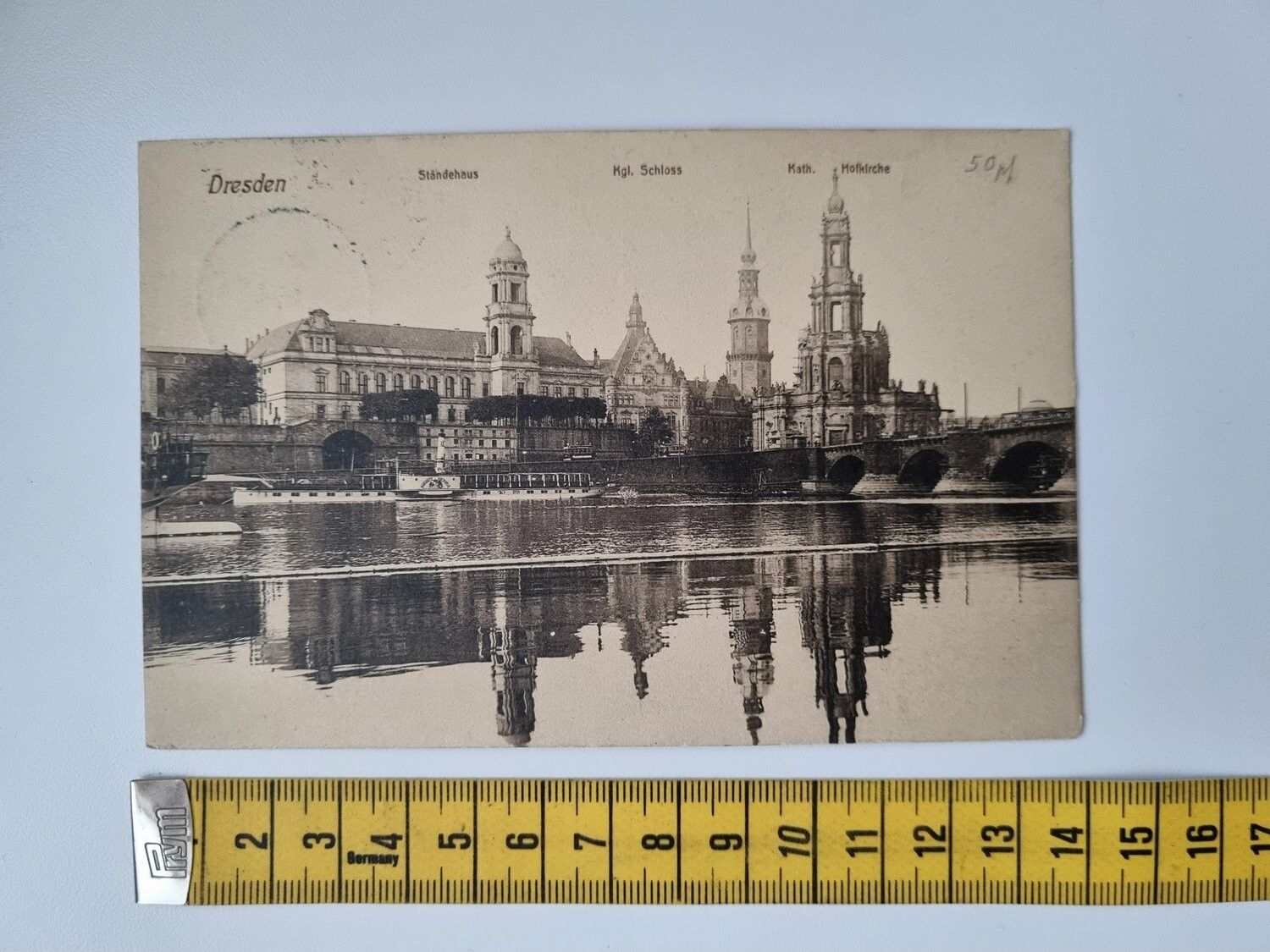 Äldre vykort Tyskland Dresden 1911