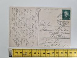 Äldre vykort. Rügen Fährschiff Deutschland auf der Fahrt, 1920