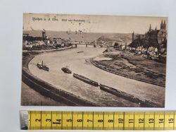 Äldre vykort Meißen a. d. Elbe. Blick von Proschwitz