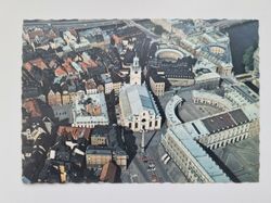 Vykort - Kort över Stockholm