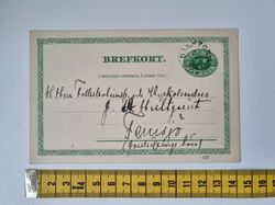 Äldre brefkort Stämplat 1909, till Femsjö