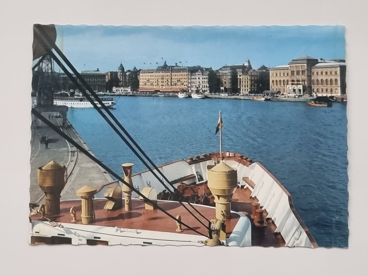 Vykort - Stockholm. Strömmen och Blasieholmen