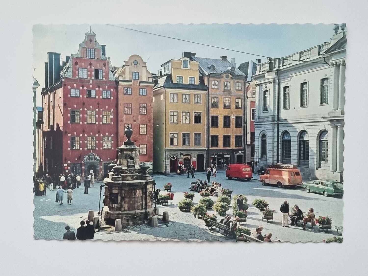 Vykort - Stockholm. Stortorget