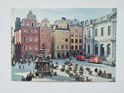 Vykort - Stockholm. Stortorget