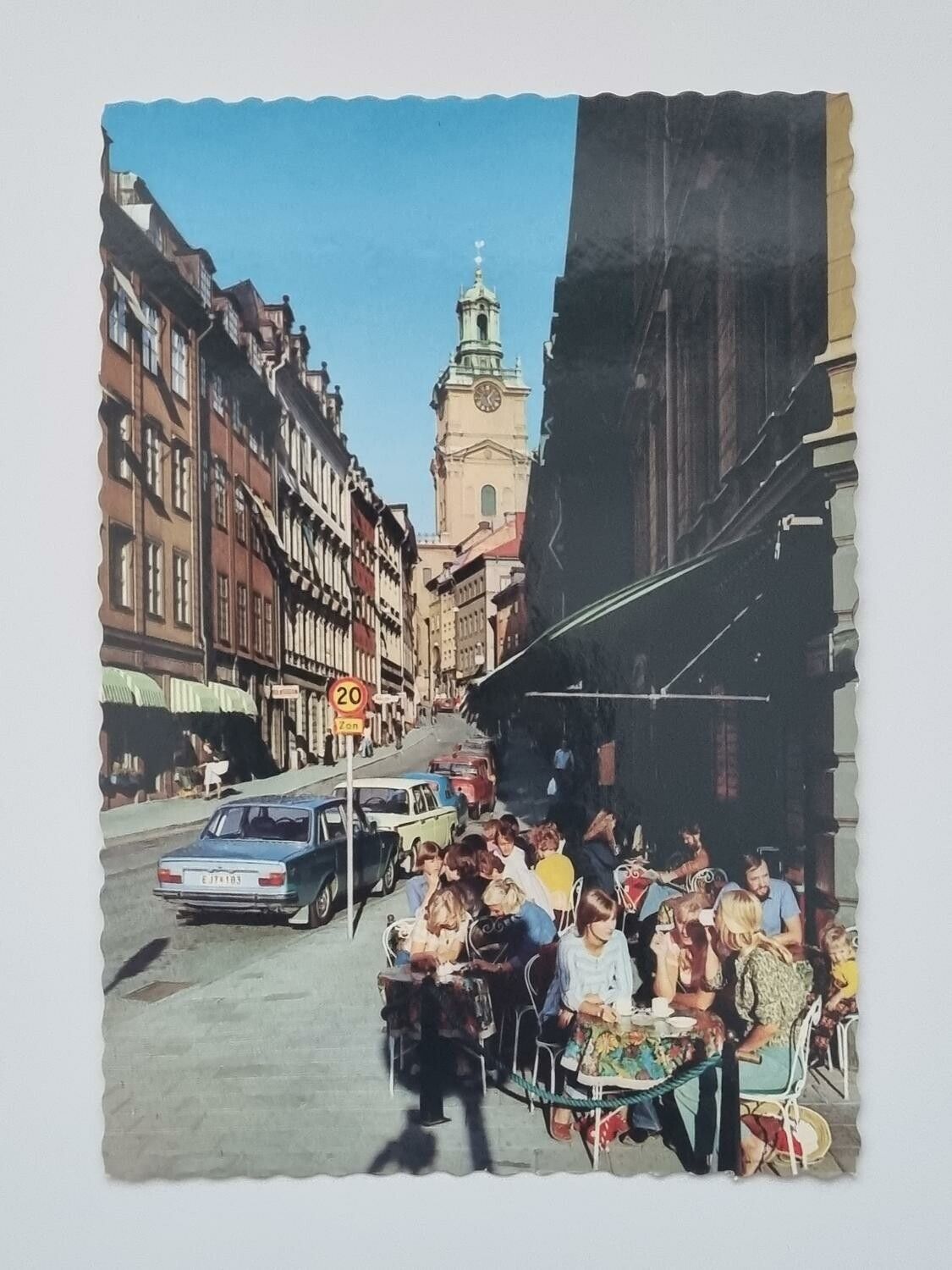 Vykort - Stockholm. Storkyrkobrinken