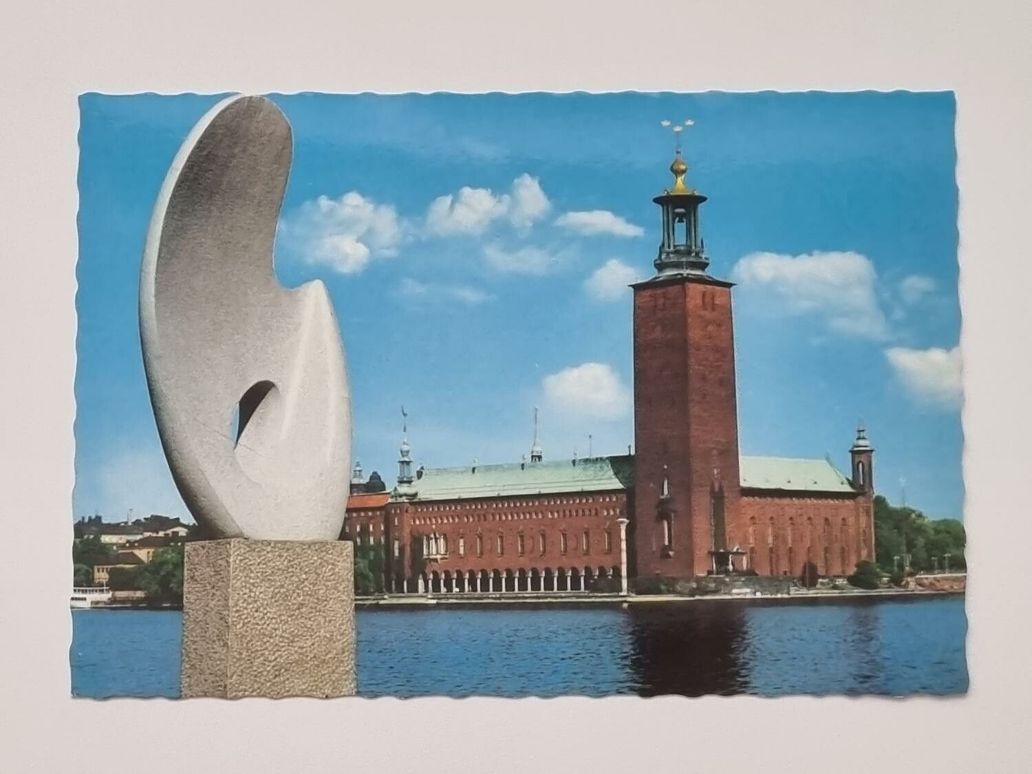 Vykort - Stockholm. Stadshuset