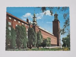 Vykort - Stockholm. Stadshuset
