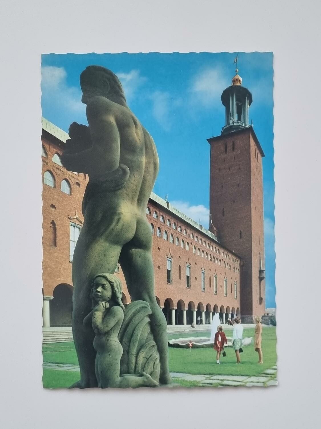 Vykort - Stockholm. Stadshuset