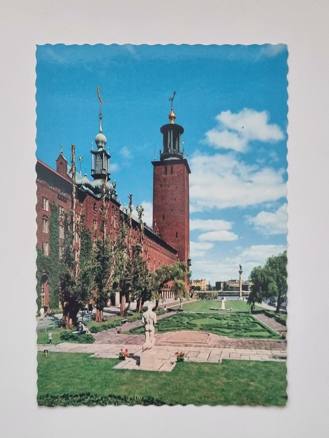 Vykort - Stockholm. Stadshuset