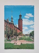 Vykort - Stockholm. Stadshuset
