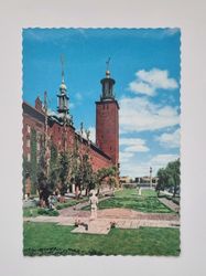 Vykort - Stockholm. Stadshuset