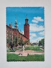 Vykort - Stockholm. Stadshuset