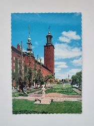 Vykort - Stockholm. Stadshuset