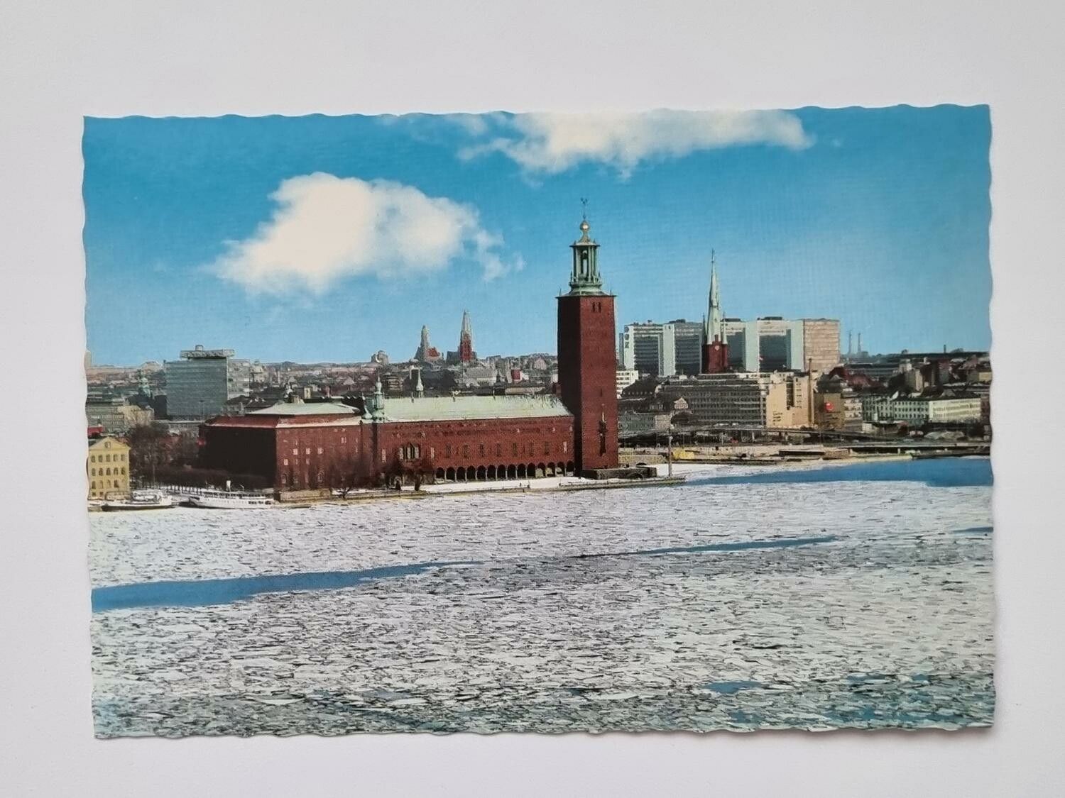 Vykort - Stockholm. Stadshuset