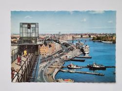 Vykort - Stockholm. Skeppsbron