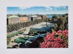 Vykort - Stockholm. Kungsträdgården