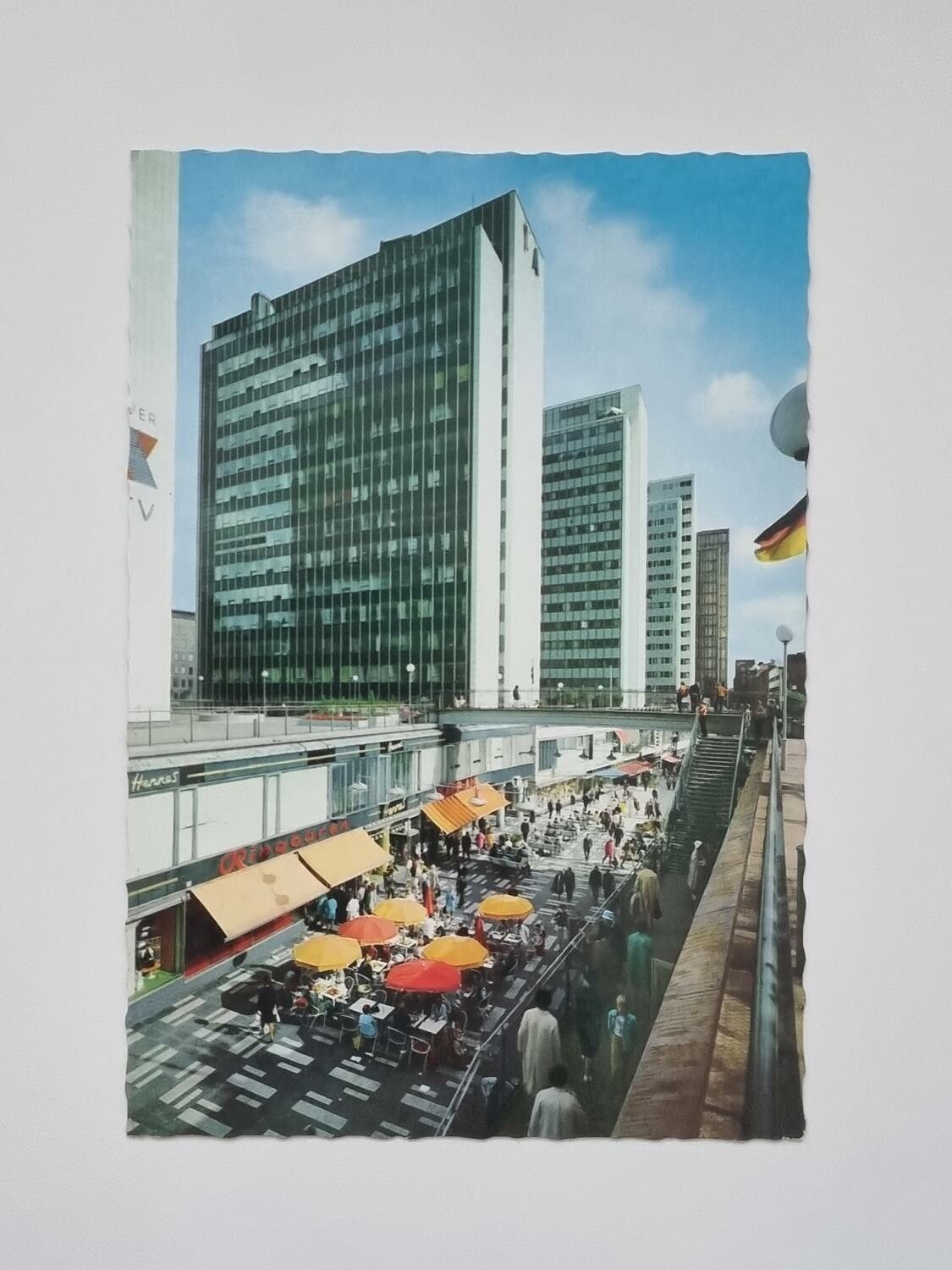 Vykort - Stockholm. Hötorgs-City