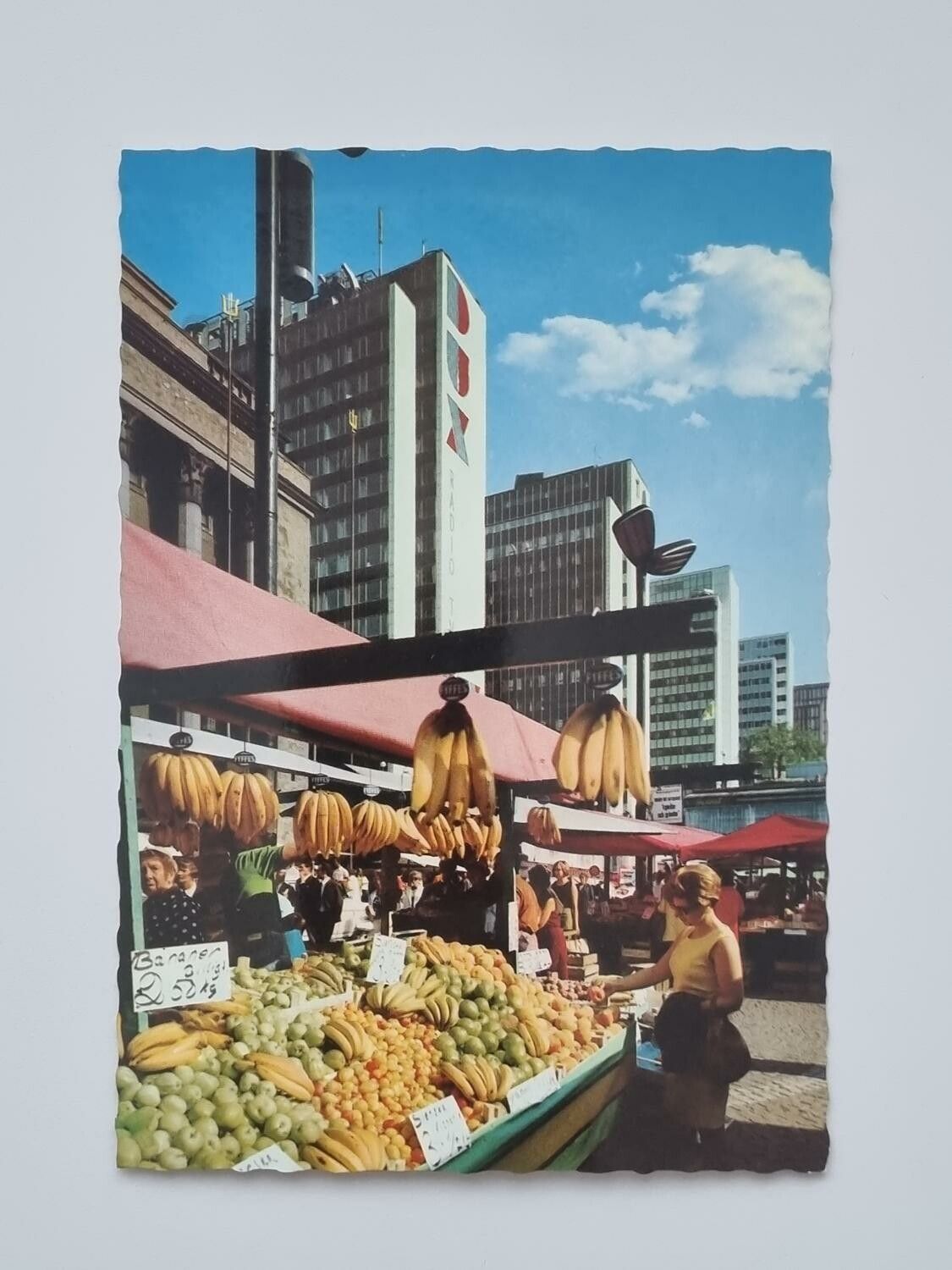 Vykort - Stockholm. Hötorget