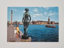 Vykort - Stockholm. Gamla Sta'n från Stadshuskajen