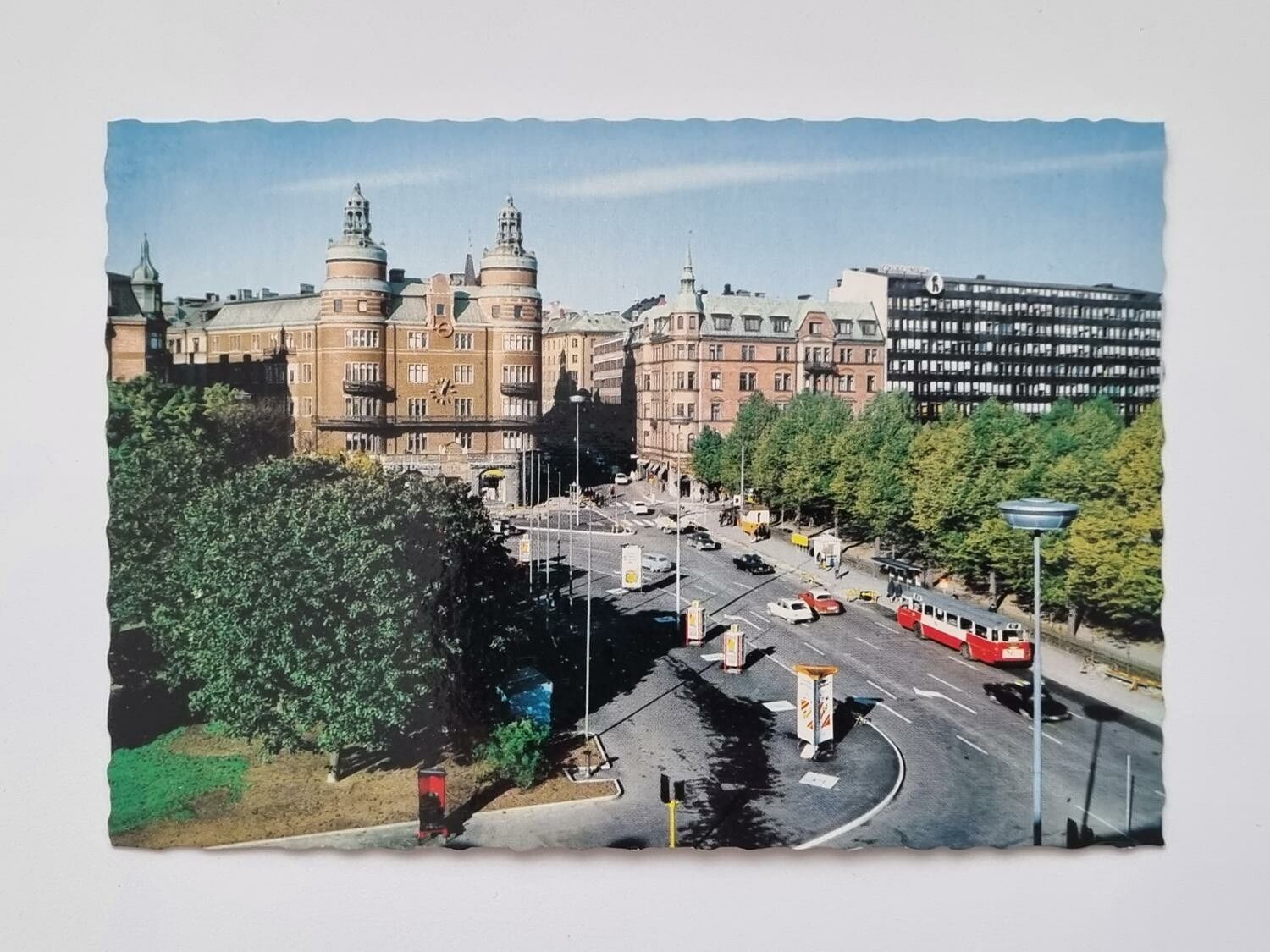 Vykort - Stockholm. Folkets Hus