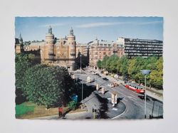 Vykort - Stockholm. Folkets Hus
