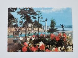 Vykort - Millesgården. Utsikt mot Nedre terrassen