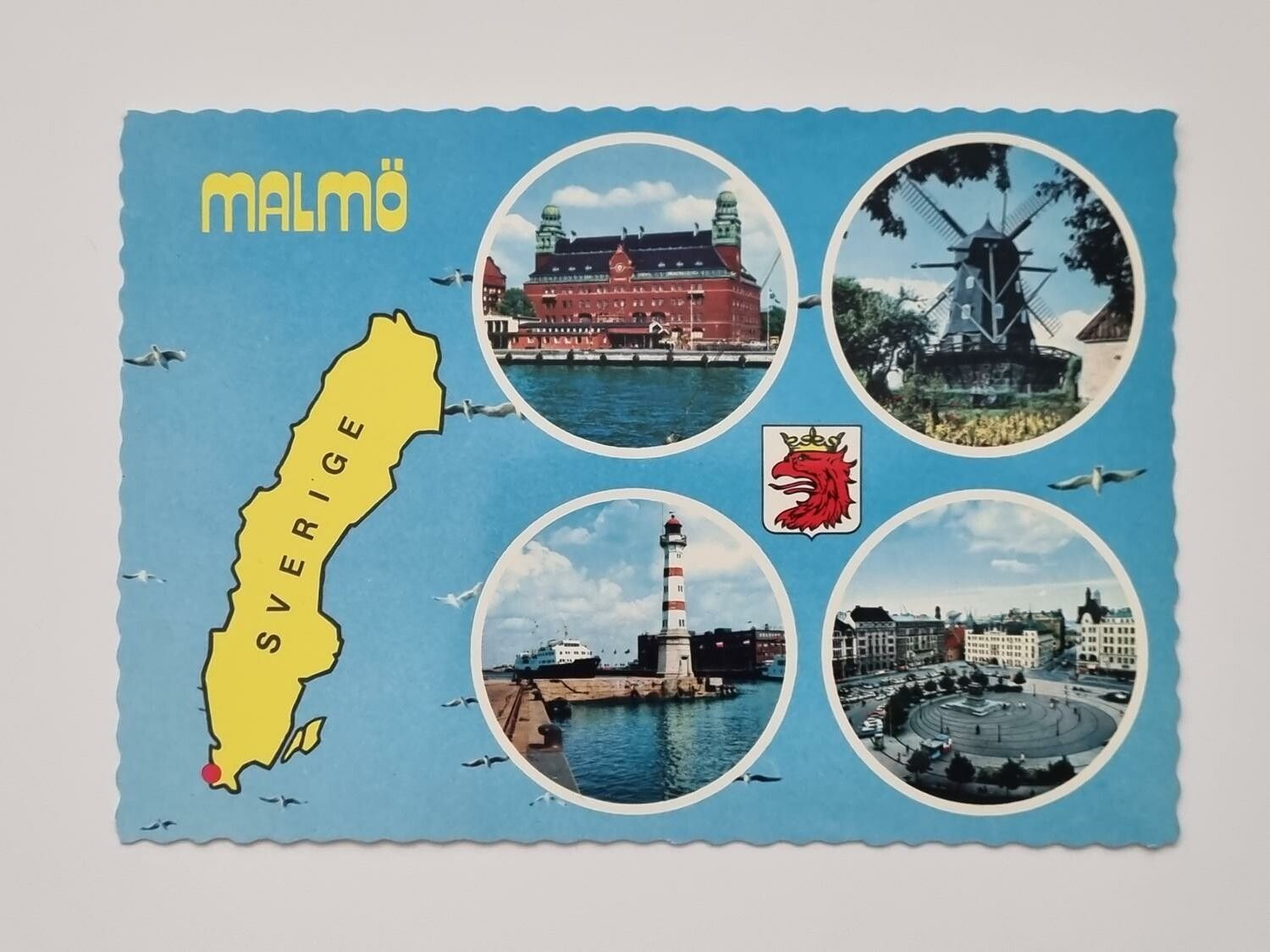Vykort - Malmö