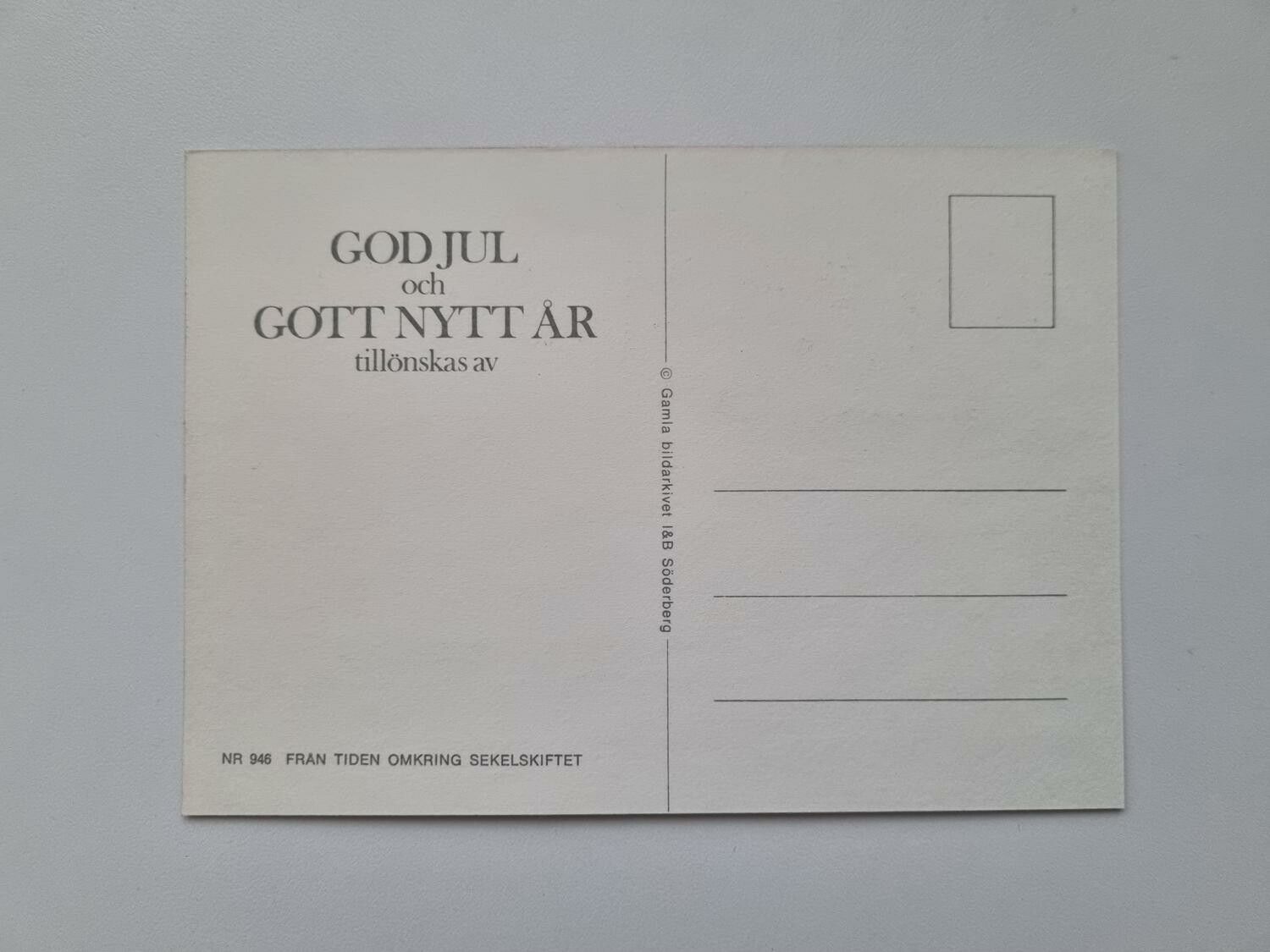 Vykort - God Jul