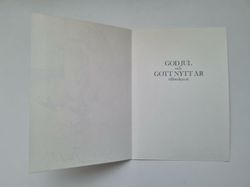 Vykort - Grisar på skridskor (öppningsbart kort)