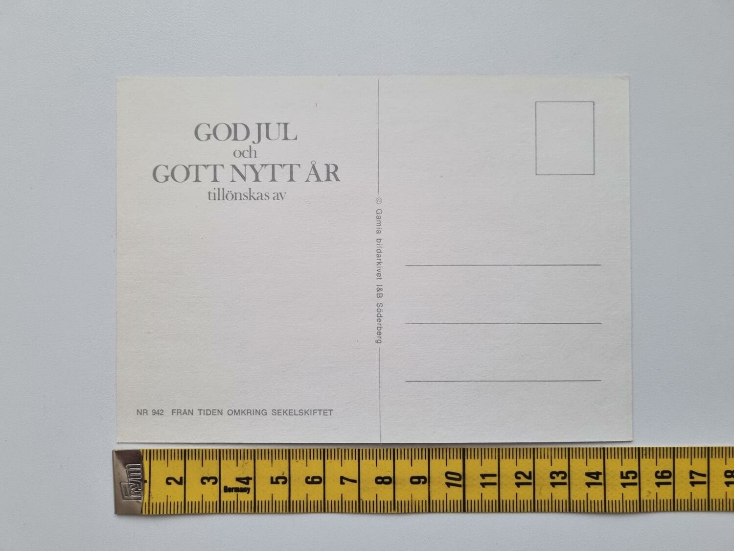Vykort - God Jul