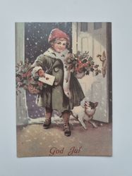 Vykort - God Jul (öppningsbart kort)