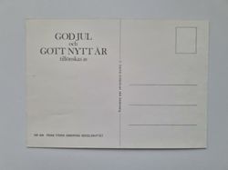 Vykort - Dansande tomtenissar